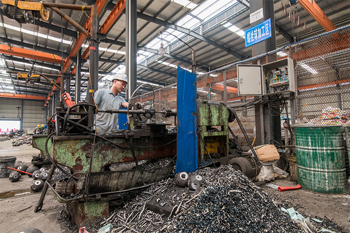 龙口网架配件车间